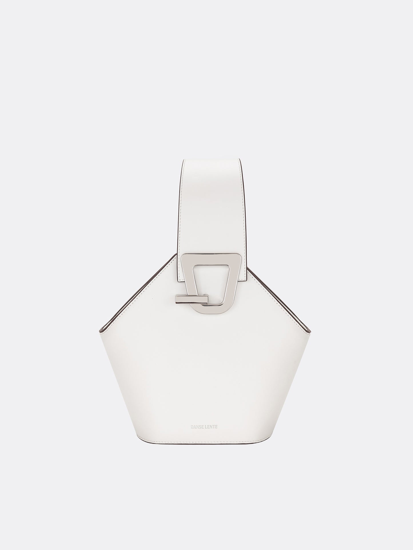 Mini Johnny Bucket Bag - Bianco