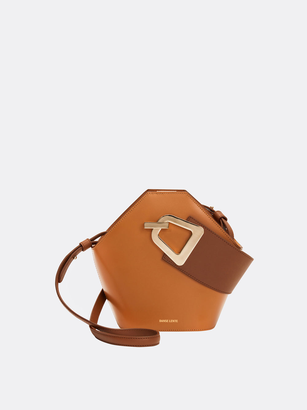 Mini Johnny Bucket Bag - Light Brown