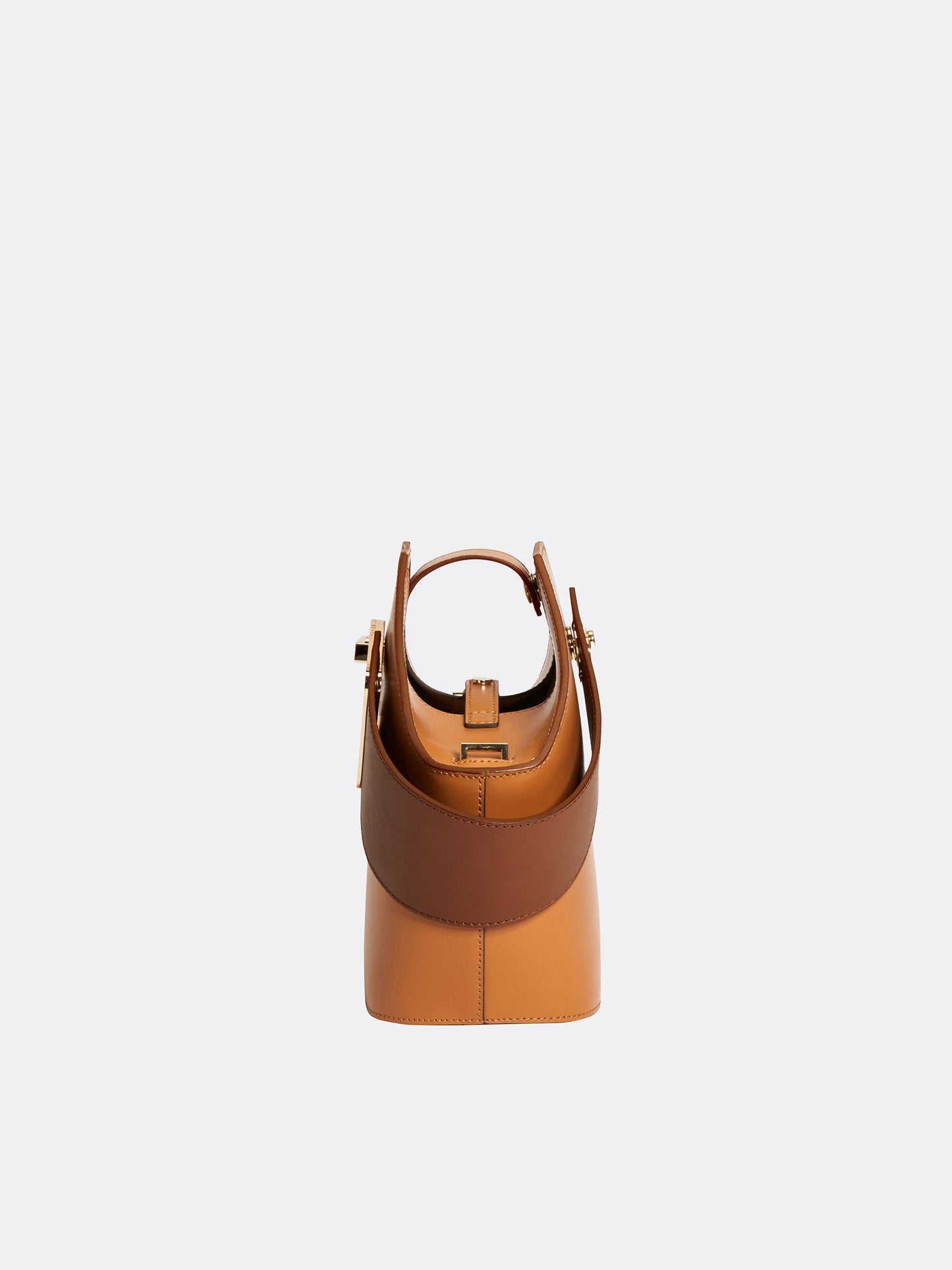 Mini Johnny Bucket Bag - Light Brown