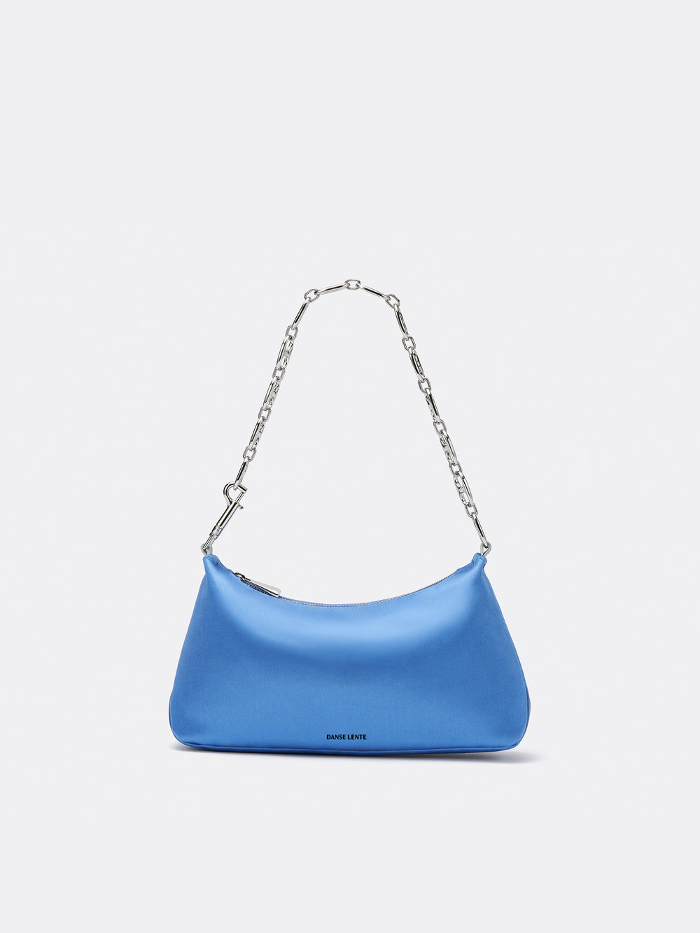 Misty Satin Shoulder Bag - Sapphire