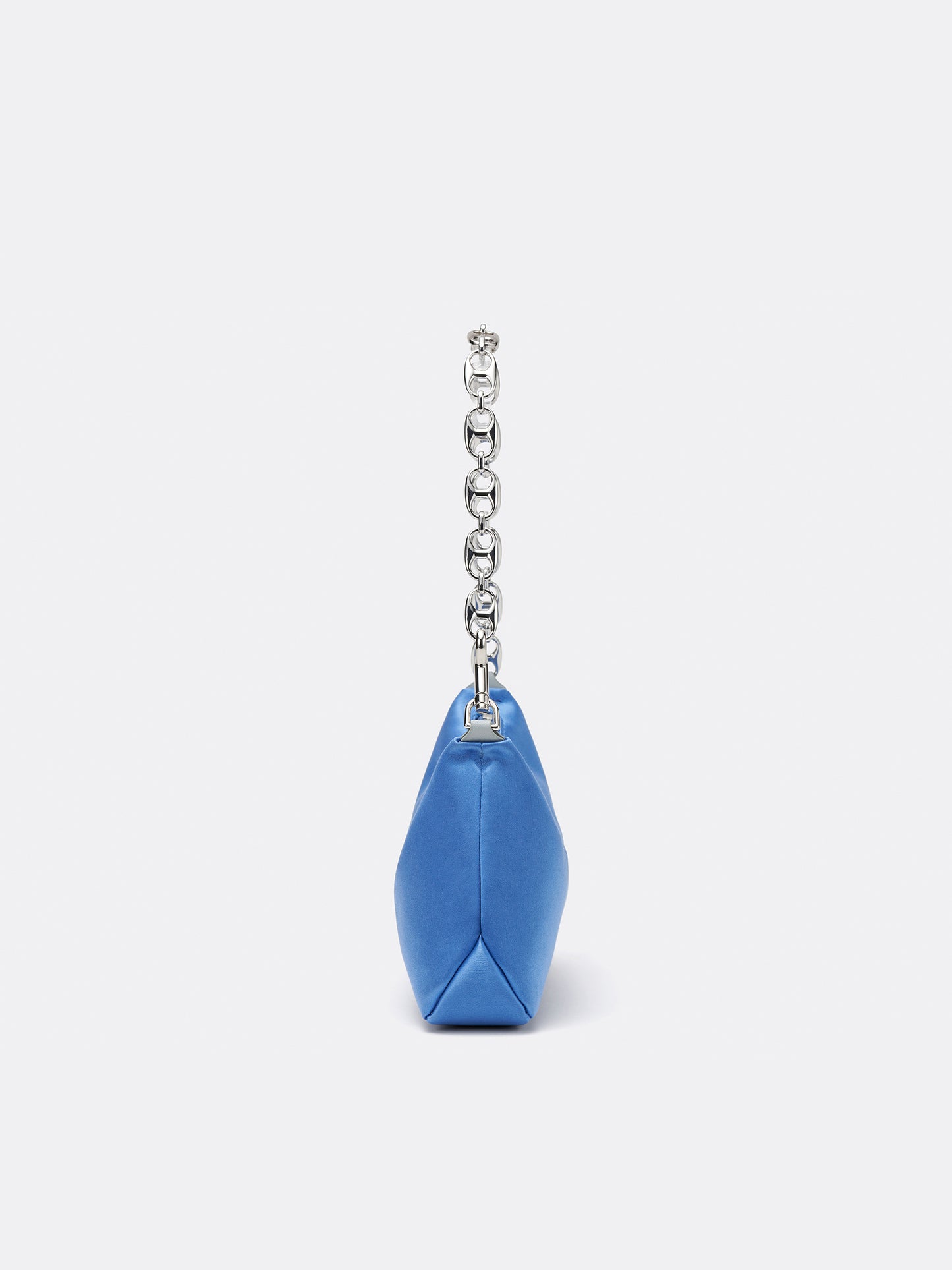 Misty Satin Shoulder Bag - Sapphire